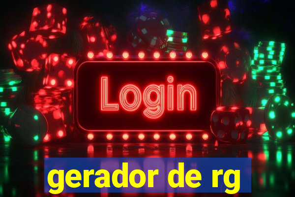 gerador de rg