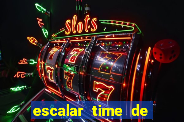 escalar time de futebol online