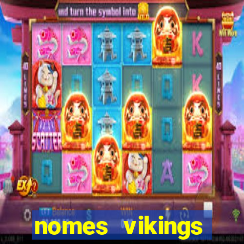 nomes vikings masculinos e significados
