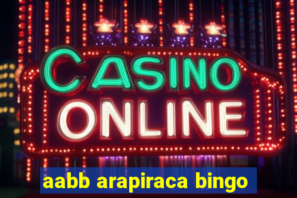 aabb arapiraca bingo