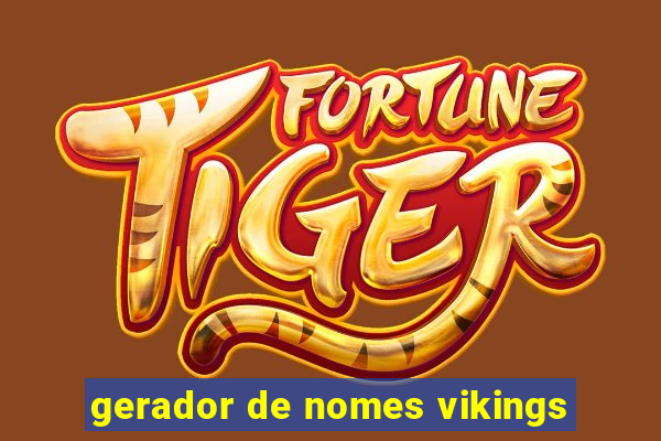 gerador de nomes vikings