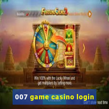 007 game casino login