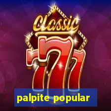 palpite popular