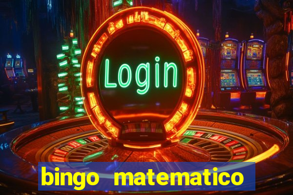 bingo matematico para ensino medio