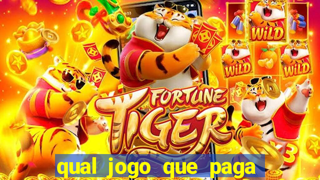 qual jogo que paga dinheiro de verdade pelo pix
