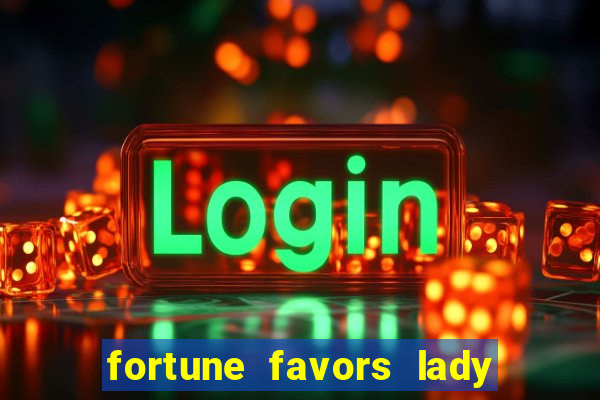 fortune favors lady nikuko legendado pt br
