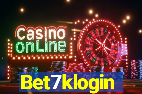 Bet7klogin