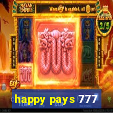 happy pays 777