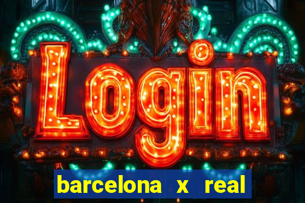 barcelona x real madrid multicanais