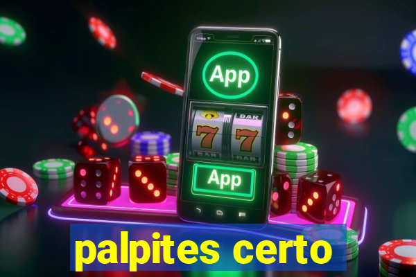 palpites certo