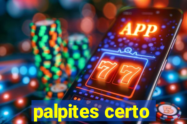 palpites certo