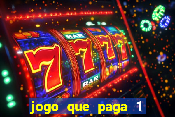 jogo que paga 1 real no pix