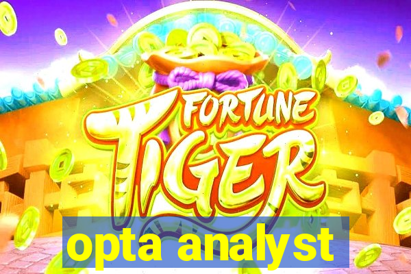 opta analyst