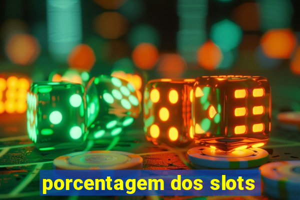 porcentagem dos slots
