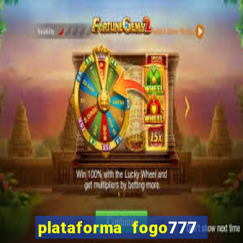 plataforma fogo777    confi  vel