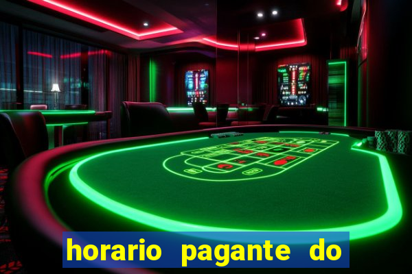 horario pagante do coelho fortune