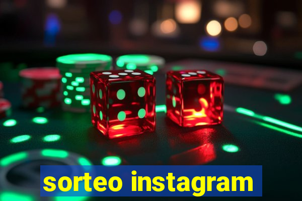 sorteo instagram