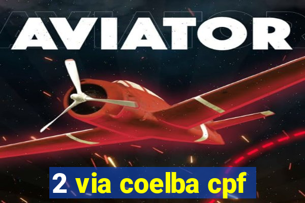 2 via coelba cpf