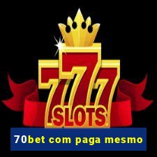70bet com paga mesmo