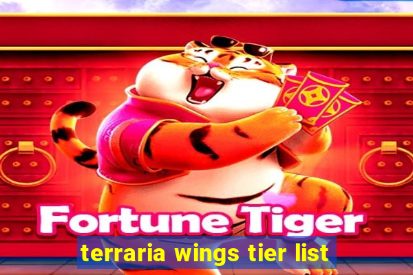 terraria wings tier list