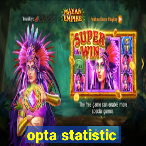 opta statistic