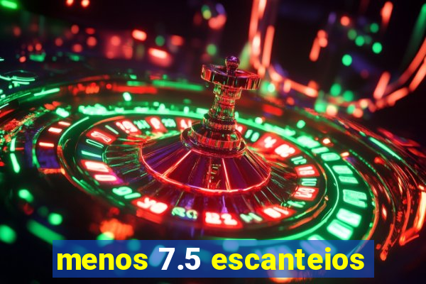 menos 7.5 escanteios