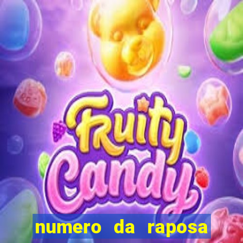 numero da raposa jogo do bicho