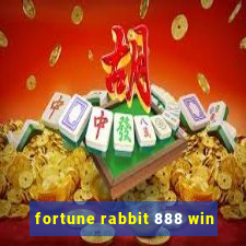 fortune rabbit 888 win