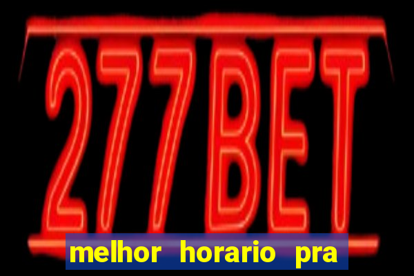 melhor horario pra jogar fortune rabbit