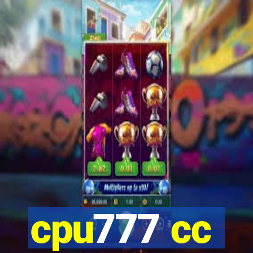 cpu777 cc