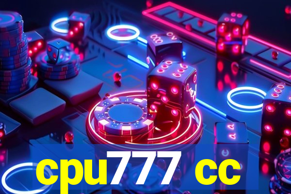 cpu777 cc