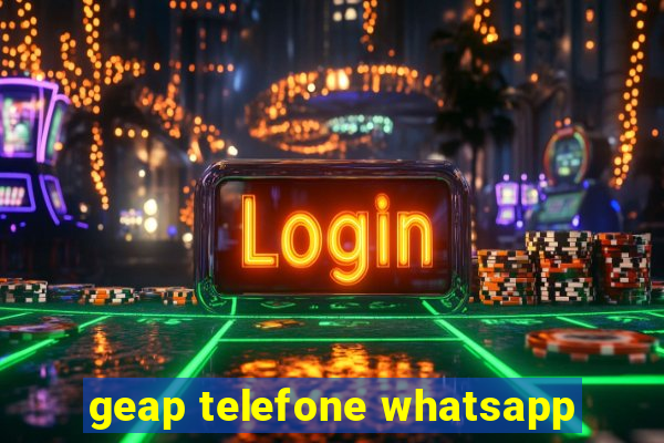 geap telefone whatsapp