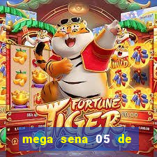 mega sena 05 de julho de 1988