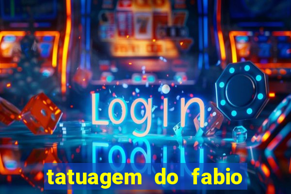 tatuagem do fabio goleiro do cruzeiro
