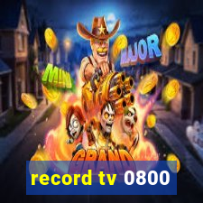 record tv 0800