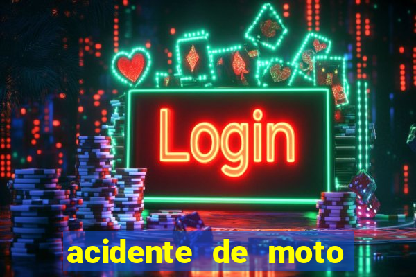 acidente de moto em benfica rj