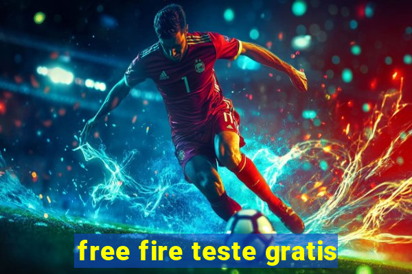 free fire teste gratis