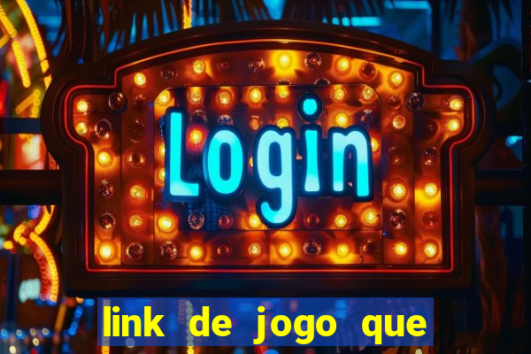 link de jogo que ganha dinheiro sem depositar