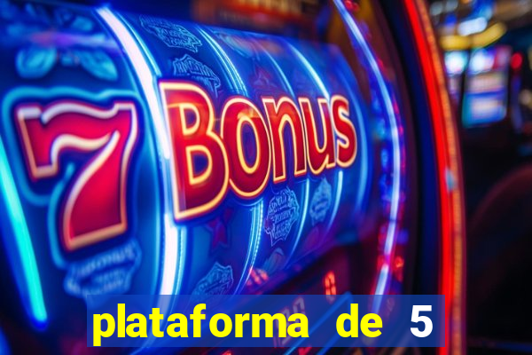 plataforma de 5 reais tigre