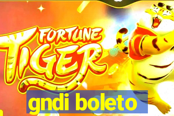 gndi boleto