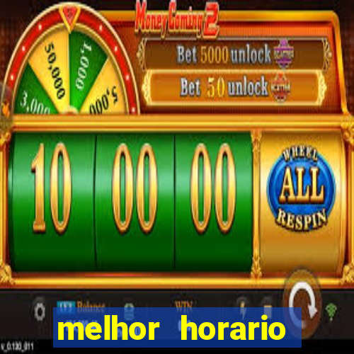 melhor horario jogar aviator