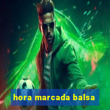 hora marcada balsa