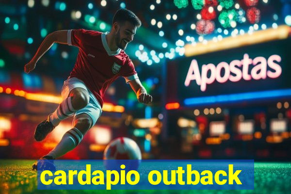 cardapio outback