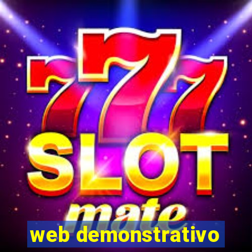 web demonstrativo
