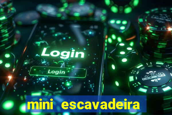 mini escavadeira aluguel rj