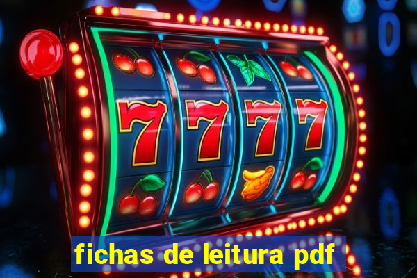 fichas de leitura pdf