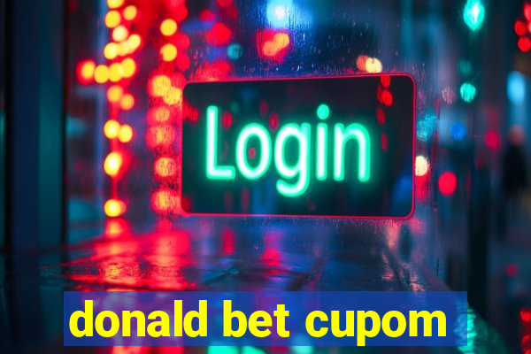 donald bet cupom