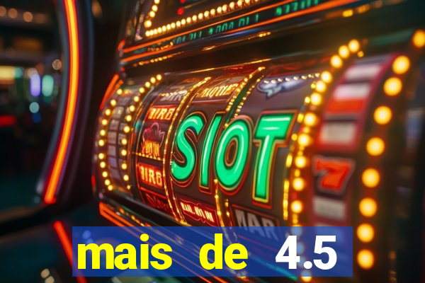 mais de 4.5 escanteios o que significa