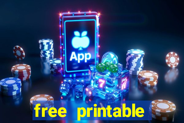 free printable christmas bingo cards