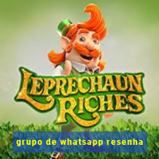 grupo de whatsapp resenha